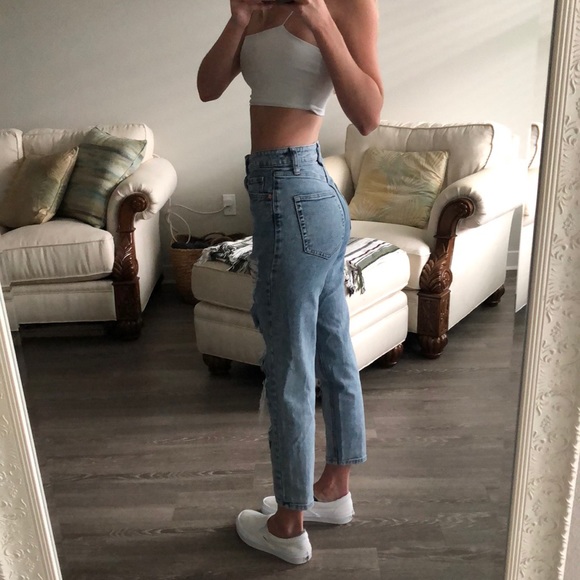 Medium wash ripped jeans - Picture 3 of 3